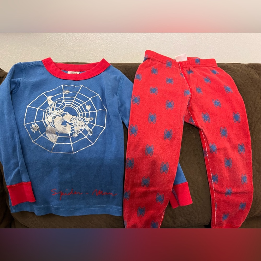 Toddler boys pjs Spider-Man